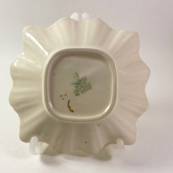 Set of two James Kent sugar bowl H&K Tunstall chintz nut dish pin dish - Picture 2 of 9